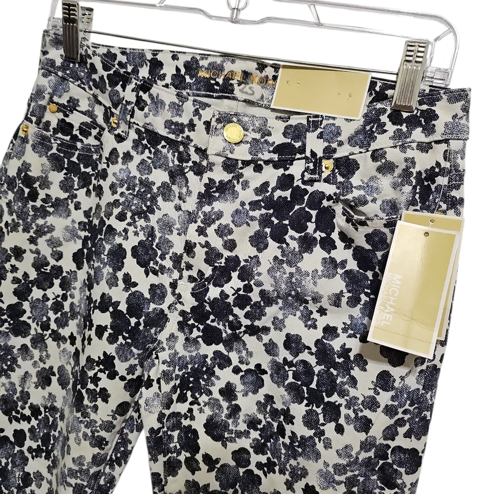 S:6 Michael Kors Izzy Cropped Skinny Jeans
